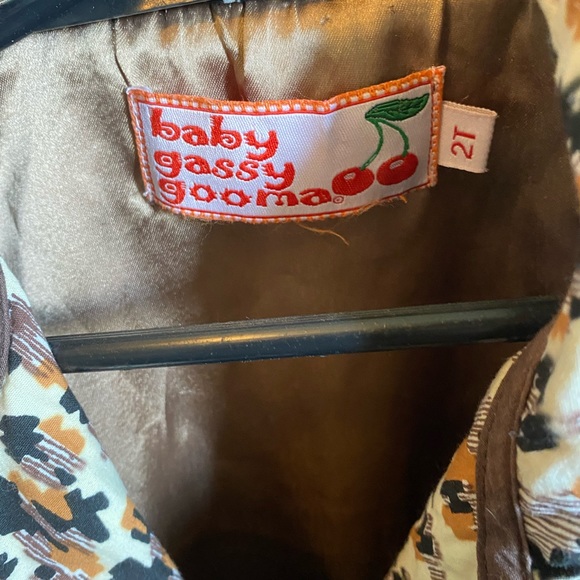 Baby gassy gooma leapard print with fur - Picture 5 of 6